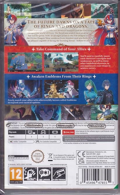 Fire Emblem Engage - i folie - Nintendo Switch (AA Grade) (Genbrug)